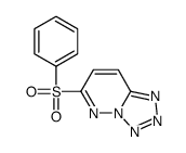 6-(benzenesulfonyl)tetrazolo[1,5-b]pyridazine Structure