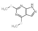 1H-Pyrazolo[3,4-d]pyrimidine,4,6-bis(methylthio)- picture