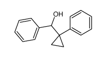 α,1-Diphenylcyclopropanmethanol Structure