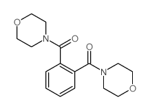 [2-(morpholine-4-carbonyl)phenyl]-morpholin-4-yl-methanone结构式