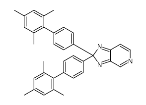 2,2-bis[4-(2,4,6-trimethylphenyl)phenyl]imidazo[4,5-c]pyridine Structure