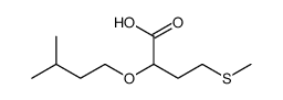 2-(3-methylbutoxy)-4-methylsulfanylbutanoic acid Structure