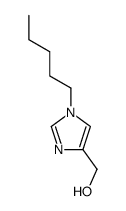 1H-Imidazole-4-methanol,1-pentyl-(9CI)结构式