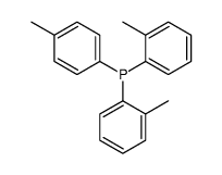 bis(2-methylphenyl)-(4-methylphenyl)phosphane Structure