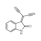 2-(2-oxo-1H-indol-3-ylidene)propanedinitrile Structure