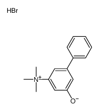 (3-hydroxy-5-phenylphenyl)-trimethylazanium,bromide Structure