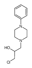 3-[4-Phenylpiperazinyl]-2-hydroxypropyl chloride Structure