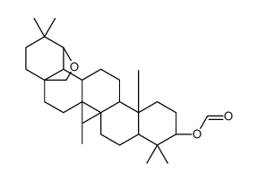 18alpha-Oleanan-3beta-ol,19beta,28-epoxy-,formate结构式