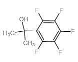 2-(pentafluorophenyl)-2-propanol structure