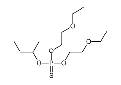 butan-2-yloxy-bis(2-ethoxyethoxy)-sulfanylidene-λ5-phosphane Structure