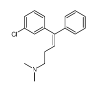 4-(3-chlorophenyl)-N,N-dimethyl-4-phenylbut-3-en-1-amine Structure