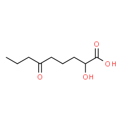 2-hydroxy-6-oxonanoic acid结构式