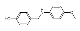 4-p-Anisidinomethyl-phenol Structure