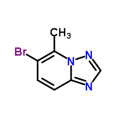 6-Bromo-5-methyl[1,2,4]triazolo[1,5-a]pyridine structure