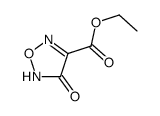 1,2,5-Oxadiazole-3-carboxylicacid,4,5-dihydro-4-oxo-,ethylester(9CI)结构式