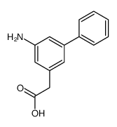 5-Amino-3-biphenylacetic acid Structure