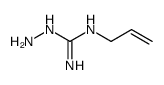 N-allyl-N'-amino-guanidine结构式