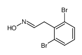 2-(2,6-dibromophenyl)acetaldehyde oxime结构式