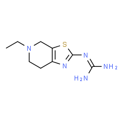 Guanidine, (5-ethyl-4,5,6,7-tetrahydrothiazolo[5,4-c]pyridin-2-yl)- (9CI) Structure