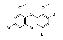 1,5-dibromo-2-(3,5-dibromo-2-methoxyphenoxy)-3-methoxybenzene结构式