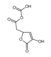 carboxy 2-[(2S)-4-hydroxy-5-oxo-2H-furan-2-yl]acetate结构式
