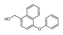 4-phenoxynaphthalenylmethanol Structure