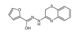 N'-(2H-1,4-benzothiazin-3-yl)furan-2-carbohydrazide结构式