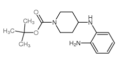 TERT-BUTYL4-(2-AMINOPHENYLAMINO)PIPERIDINE-1-CARBOXYLATE structure