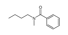 N-benzoyl-N-methyl-butylamine结构式