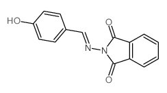 2-[(4-oxo-1-cyclohexa-2,5-dienylidene)methylamino]isoindole-1,3-dione Structure