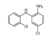 N1-o.chlorophenyl-5-chloro-o.phenylenediamine结构式