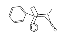 1,5-Ethano-3H-2-benzazepin-3-one, 1,2,4,5-tetrahydro-2-methyl-5-phenyl- Structure