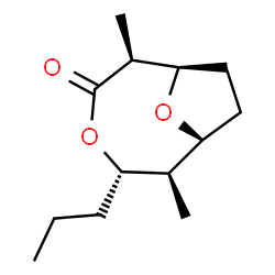 4,10-Dioxabicyclo[5.2.1]decan-3-one,2,6-dimethyl-5-propyl-,(1R,2S,5S,6R,7S)-(9CI)结构式