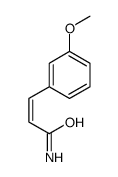 3-(3-methoxyphenyl)prop-2-enamide结构式