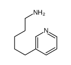 5-pyridin-3-ylpentan-1-amine结构式