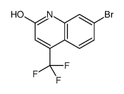 7-BROMO-4-(TRIFLUOROMETHYL)QUINOLIN-2(1H)-ONE Structure