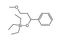 1-Methoxy-3-phenyl-3-(triethylsiloxy)propane结构式