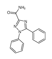 1,5-diphenyl-1,2,4-triazole-3-carboxamide结构式