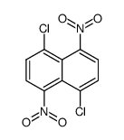 1,5-dichloro-4,8-dinitro-naphthalene structure