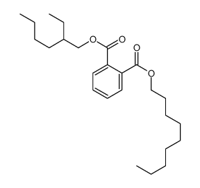 2-O-(2-ethylhexyl) 1-O-nonyl benzene-1,2-dicarboxylate结构式