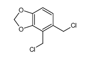 4,5-bis(chloromethyl)-1,3-benzodioxole Structure