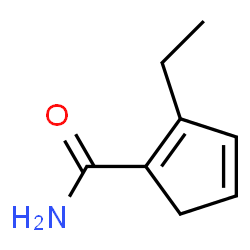 Cyclopentadienecarboxamide,2-ethyl- (7CI) structure