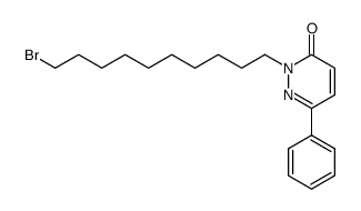 2-(2-bromodecyl)-6-phenyl-3(2H)-pyridazinone结构式