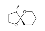 4-Methyl-1,6-dioxaspiro<4.5>decan结构式