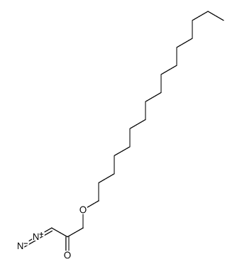 1-diazonio-3-hexadecoxyprop-1-en-2-olate Structure