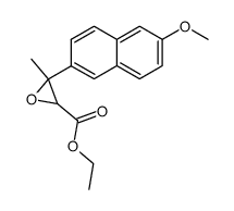 ETHYL 3-(6-METHOXY-2-NAPHTHYL)-3-METHYL GLYCIDATE结构式