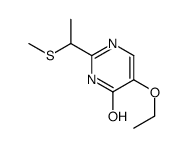 5-ethoxy-2-(1-methylsulfanylethyl)-1H-pyrimidin-6-one Structure