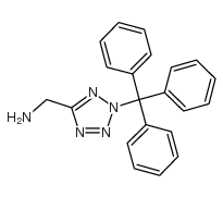 C-(2-TRITYL-2H-TETRAZOL-5-YL)-METHYLAMINE Structure