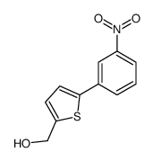 [5-(3-nitrophenyl)thiophen-2-yl]methanol结构式