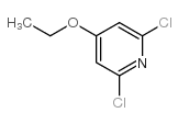 2,6-二氯-4-乙氧基吡啶结构式